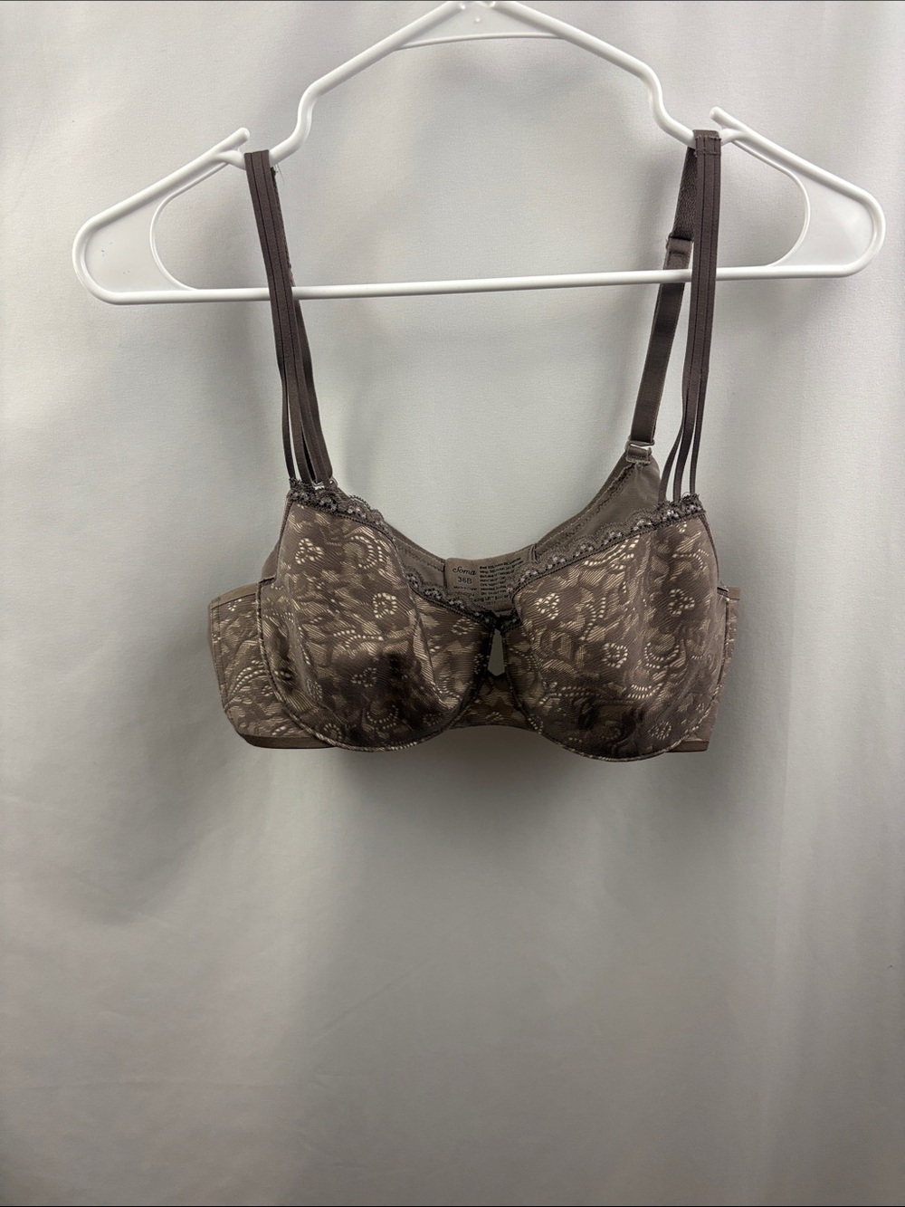 Soma Mocha Enticing Lift Balconette Bra 36B